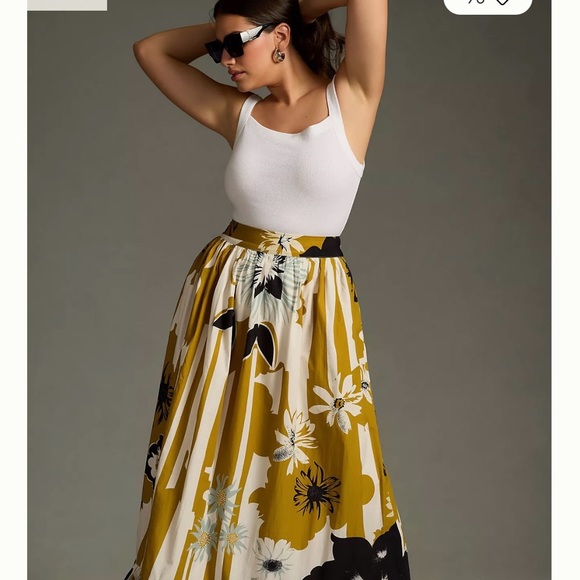 Anthropologie ISO Plus size skirt in any of these sizes: 1x, 2x, XL, 16, 18, 20 - Picture 2 of 6